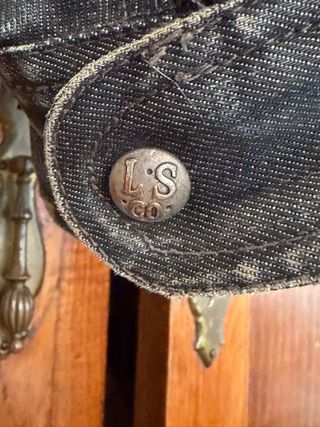 Cazadora vaquera negra/azul