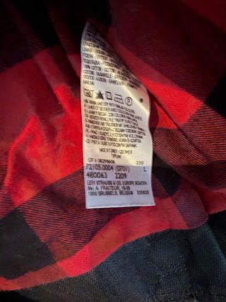 Cazadora vaquera negra/azul