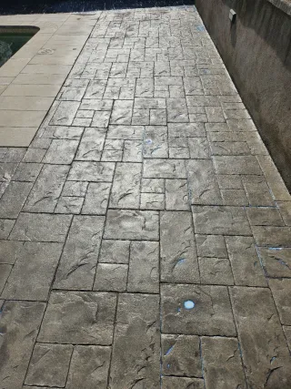 Pavimento Hormigón Impreso y Pulido