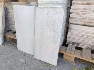 Mármol blanco roto 60x30 cm losas suelo