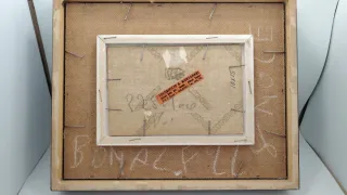 Quadro olio mare mosso