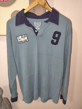 Padel Lobb Camiseta Manga Larga Hombre Azul