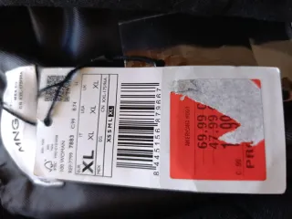 Americana / BlazersMango Talla XL Negra