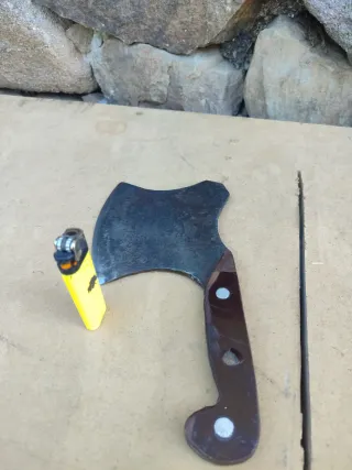 Cuchillo antiguo cachas baquelita