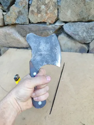 Cuchillo antiguo cachas baquelita