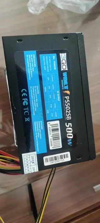 Fuente Alimentación 3GO PS502SB 500W