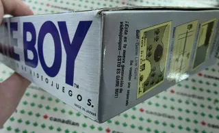 Nintendo Game Boy Clásica Caja Tetris