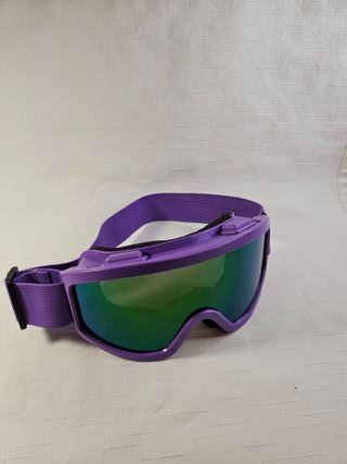Gafas de esquí moradas