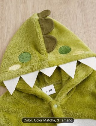 Disfraz Bebé Dinosaurio 0-3 meses