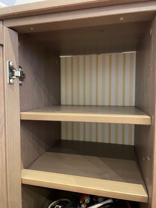 Mesita de noche / auxiliar madera maciza / bedside