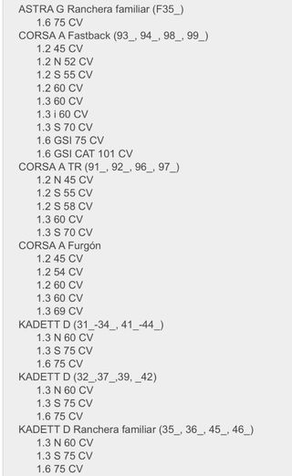 Bobina encendido Opel 1208004 / 90449740