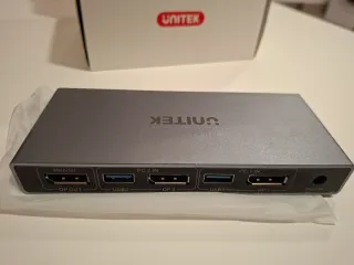 Switch UNITEK 2PC + 1 Monitor