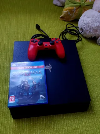 PS4 God of War + Mando Rojo