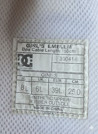 Botas Snowboard DC Mujer