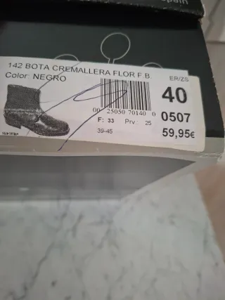 Botas de hombre negras