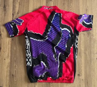 Camisola Fox Style vintage ciclismo e motocross