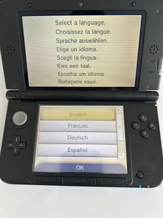Nintendo 3DS XL Negra + Funda y Cargador