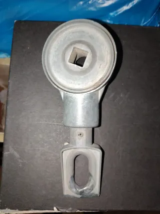 Bracci e rotore per tenda da sole in alluminio vintage