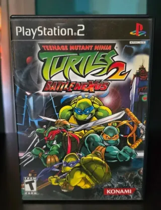 TMNT 2 Battle Nexus PS2 Completo NTSC