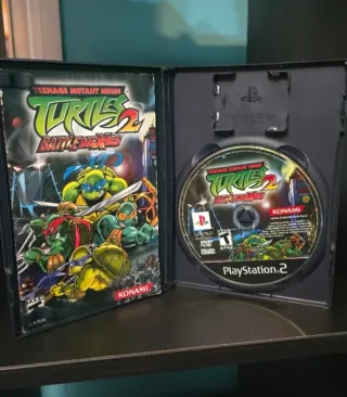 TMNT 2 Battle Nexus PS2 Completo NTSC