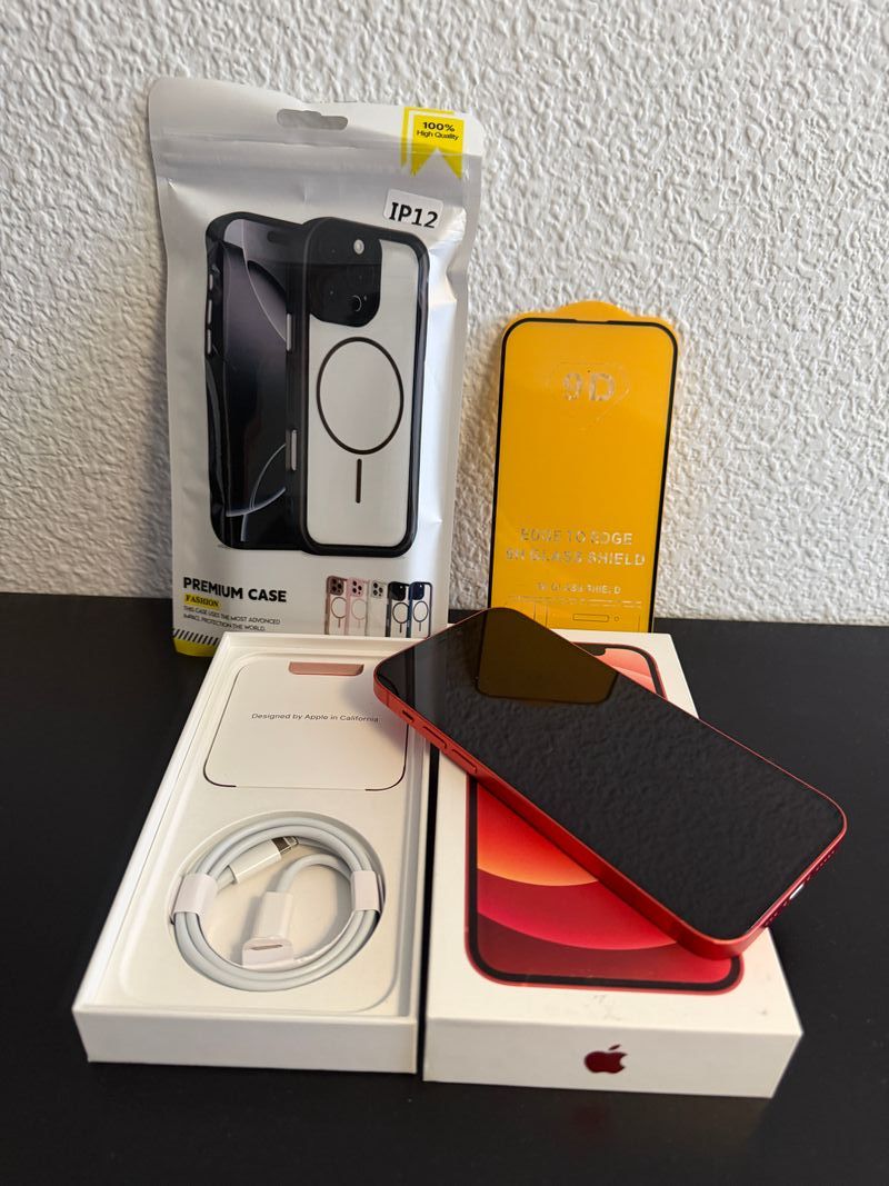 iPhone 12 128GB Rojo afbeelding 3