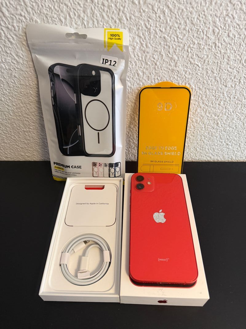 iPhone 12 128GB Rojo afbeelding 4