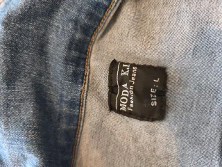 Chaleco Vaquero Moda KL Talla L