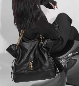 Bolso YSL Jamie grande en color negro