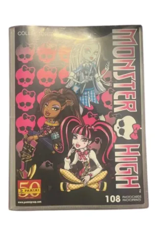 Álbum Monster High Panini 108 Fotocards completo
