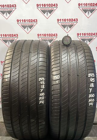 245 45 18 Y MICHELIN RUEDA AL 90% VIDA UTIL