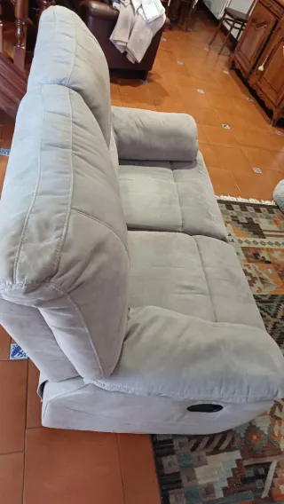 Sofá dos plazas extensible