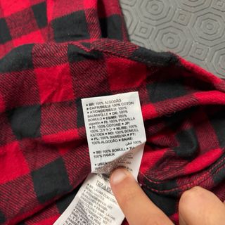 Camisa Xadrez Flanela Vintage XL Regular Fit