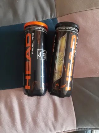 2 Tubos Pelotas Padel HEAD Pro