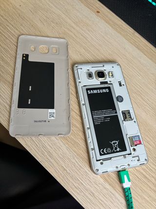 Samsung J5 2016 Dorado/Plateado