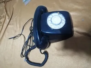 Teléfono Antiguo Vintage Negro