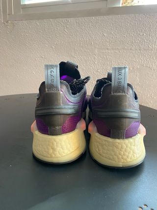 Adidas Zapatillas Moradas y Negras