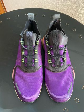 Adidas Zapatillas Moradas y Negras