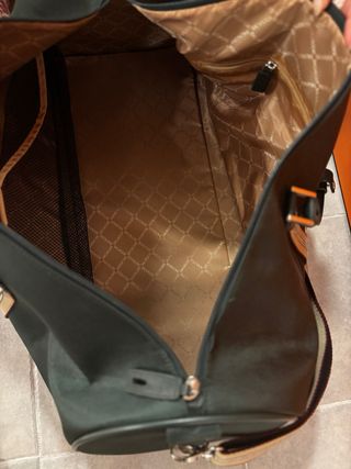 Bolsa de viaje Salvador Bachiller verde oscuro