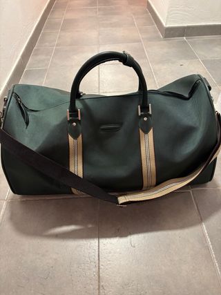 Bolsa de viaje Salvador Bachiller verde oscuro