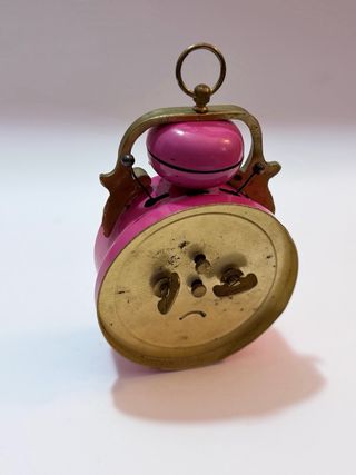 Orologio da tavolo Wehrle rosa