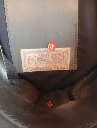 Gorra Policía Turca Antigua