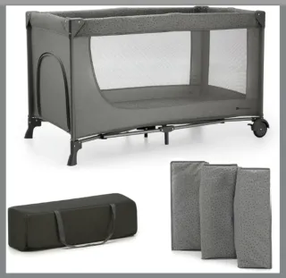 Kinderkraft Joy 2 Cuna de Viaje 3 en 1 para Bebé