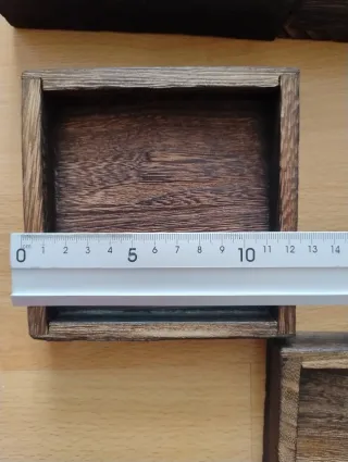 Conjunto de bandejas de madera