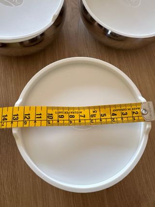 AMC Cuencos Acero Inoxidable con Tapa