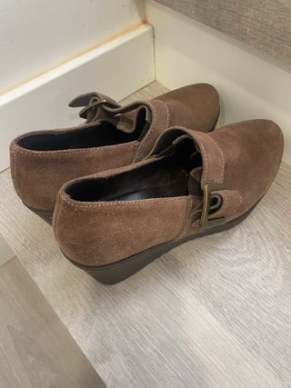 Zapatos de ante para entretiempo