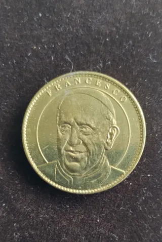 Medaglia Papi Francesco e Giovanni Paolo 2°