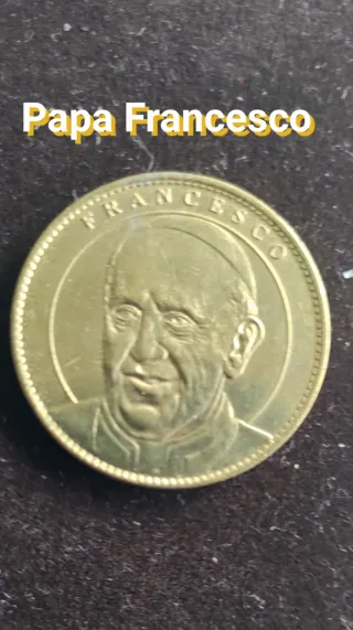 Medaglia Papi Francesco e Giovanni Paolo 2°