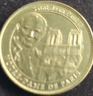 Medaglia Papi Francesco e Giovanni Paolo 2°