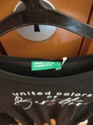 T-shirt manga comprida United Colors of Benetton