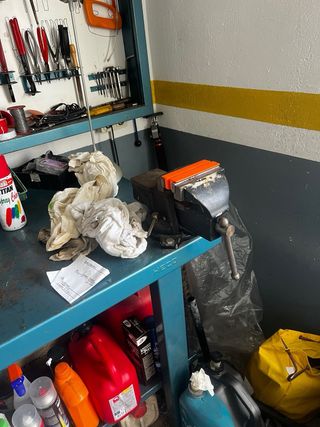 Banco de trabajo y panel HECO